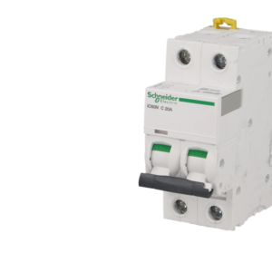 Disjoncteur modulaire bipolaire Schneider ic60n 6A courbe C