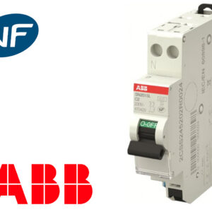 Disjoncteur modulaire phase neutre 2A 4.5kA automatique ABB