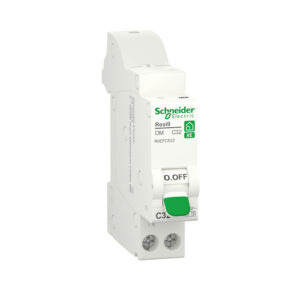 Disjoncteur modulaire RESI9 XE 1P+N courbe C embrochable 32 A SCHNEIDER ELECTRIC R9EFC632