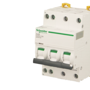 Disjoncteur modulaire tétrapolaire compact Schneider Acti9 iC40N 16A courbe C
