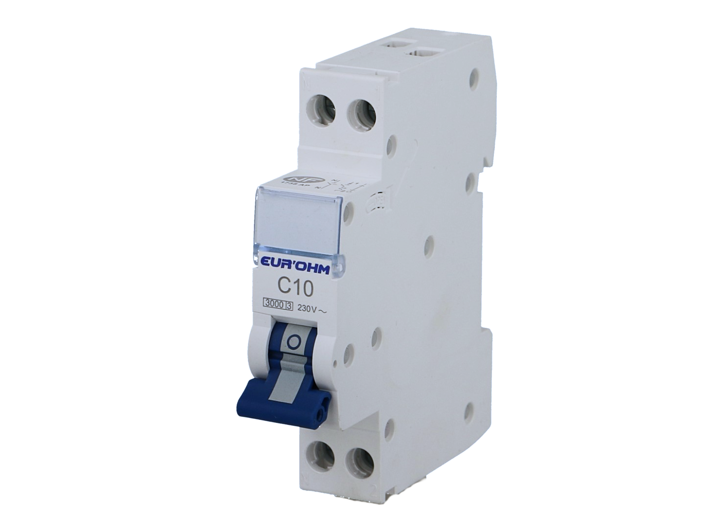 Disjoncteur phase neutre courbe C 32A Eur'ohm A vis