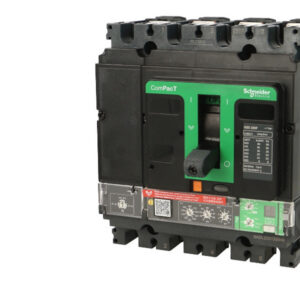 Disjoncteur tarif jaune tétrapolaire 4P/4D 160A Schneider ComPacT NSX160F