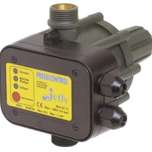 Dispositif PRESSCONTROL pour pompe domestique - raccord: 1"M - puissance: 1,5kW (modèle câblé)