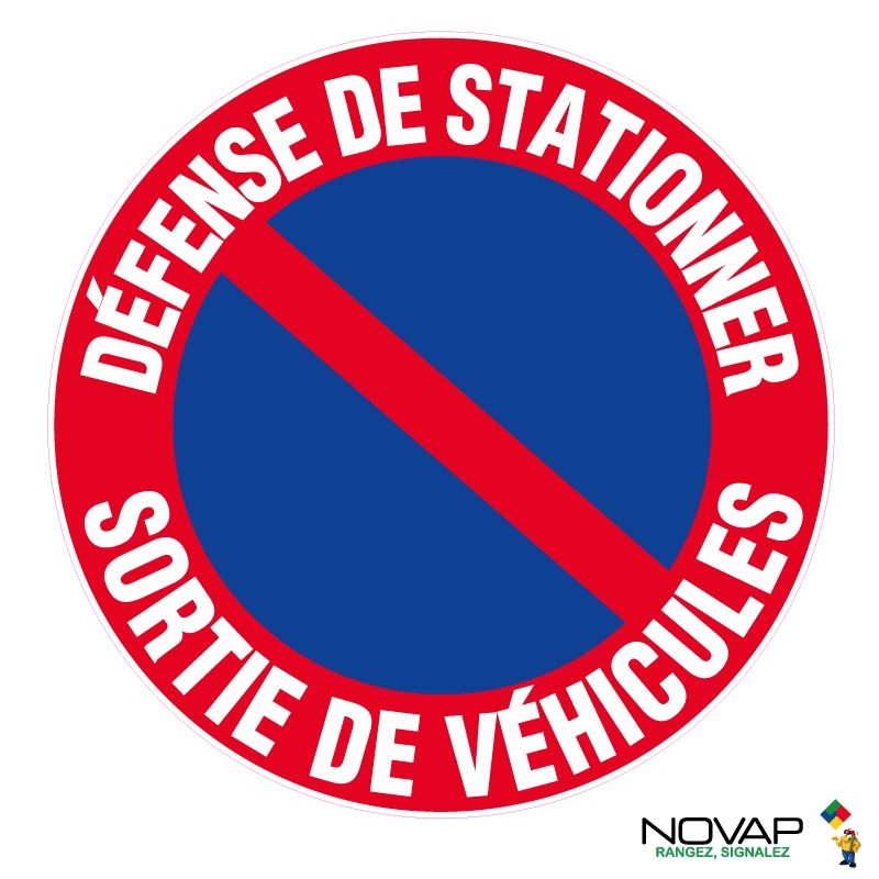 Disque défense de stationner diamètre 300 mm NOVAP 4060798