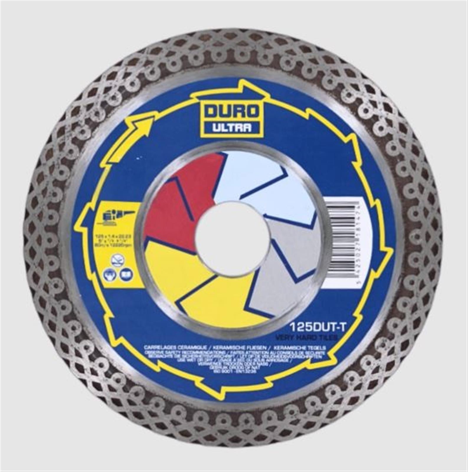 Disque diamant DUT-T - Ø 125 mm