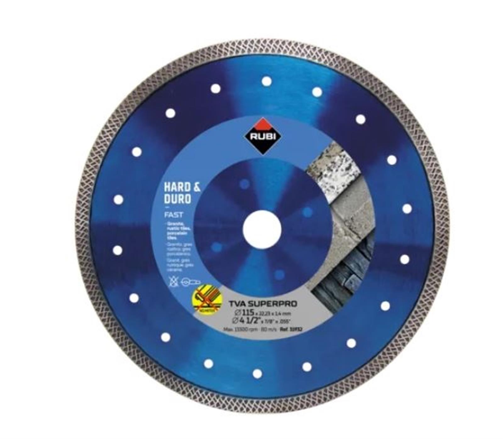 Disque diamant TURBO VIPER TVA - Ø 125 mm