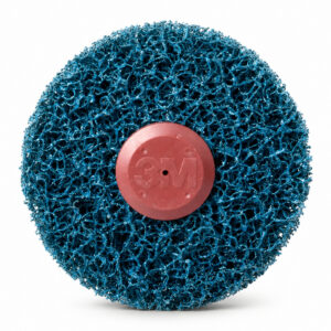 Disque Scotch-Brite Roloc diamètre 75 mm gros grain bleu CG-ZS 3M B61167