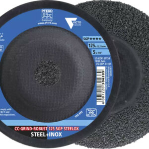 Disques abrasifs Pferd CC-GRIND-ROBUST 125 SGP STEELOX - 64195126