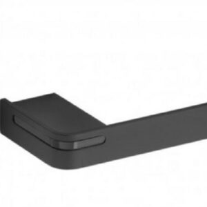 Distributeur de papier wc rouleau - ALUR - Fabrication Française - Coloris: noir mat - Dimensions: 165 x 80,5 x 25 mm