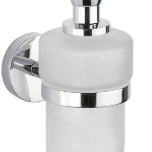 Distributeur de savon mural FORUM - Chromé - 250 ml