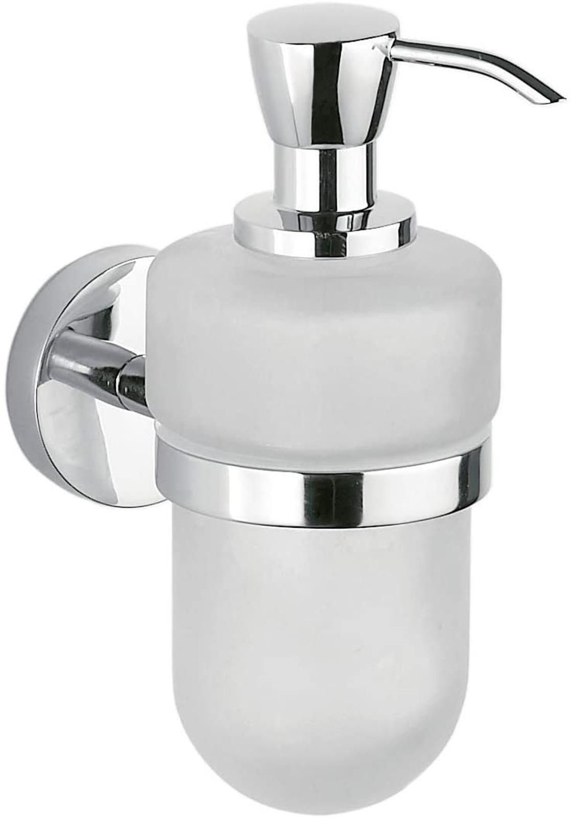 Distributeur de savon mural FORUM - Chromé - 250 ml