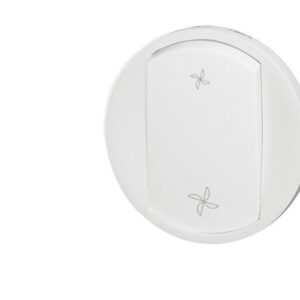 Doigt simple blanc avec pictogramme "VMC" Legrand Nouveau Céliane™
