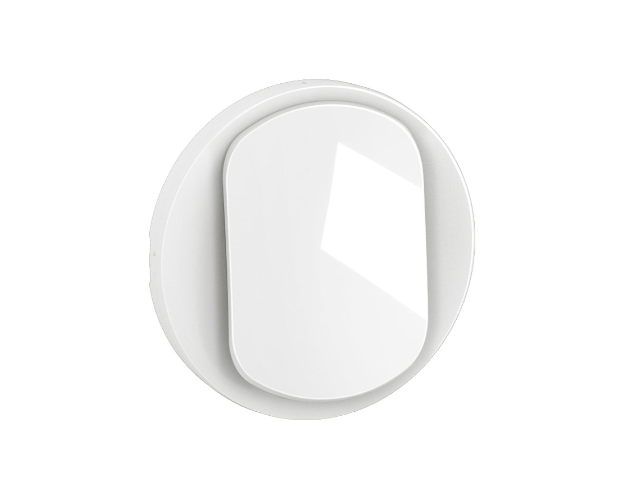 Doigt simple blanc avec voyant invisible Legrand Nouveau Céliane™