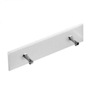 Dosseret blanc pour lavabo - Largeur: 1000 mm - Hauteur: 45 mm - Profondeur: 16 mm - Blanc