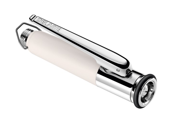 Douchette à jet réglable - Douchette grande cuisine M 1/2" blanche
