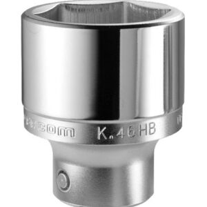 Douille 3/4'' 6 pans métriques diamètre 28 mm longueur 52,5 mm FACOM K.28HB
