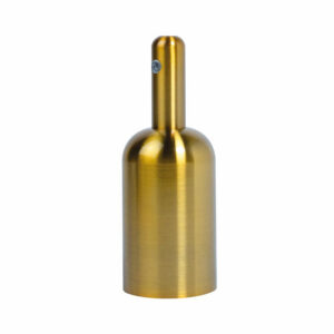Douille e27 + cache metal bronze d42mm tibelec