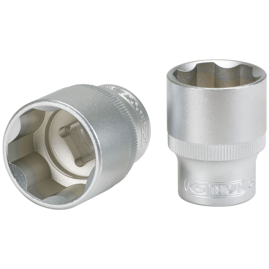 Douille F6 1/2'' 27 mm chromé mat KS TOOLS 911.1227
