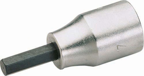 Douilles tournevis courtes 1/2'' monobloc pour empreinte 6 pans creux 7 mm SAM OUTILLAGE SC-7