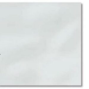 Echantillon faïence COLOR ONE / SYSTEM - Coloris: blanc mat - Décor wave relief