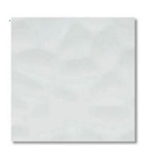 Echantillon faïence blanche brillante COLOR ONE / SYSTEM (Décor penta relief) - Coloris: blanc brillant décor relief penta