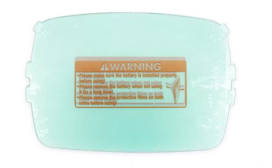 Ecran de protection extérieur pour masque de soudage ventilé Europure - LINCOLN ELECTRIC - WP403676-5
