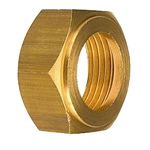 Ecrou à collet battu 12/17 - 10 laiton GARIS D02003B