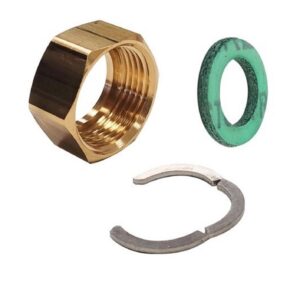 Ecrou tournant femelle laiton pour onduleux inox - Ø 3/4" - 16mm