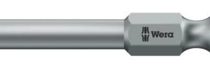Embout standard extra rigide hexagonal 1/4'' pour vis Torx TX 8x70 WERA 05060098001