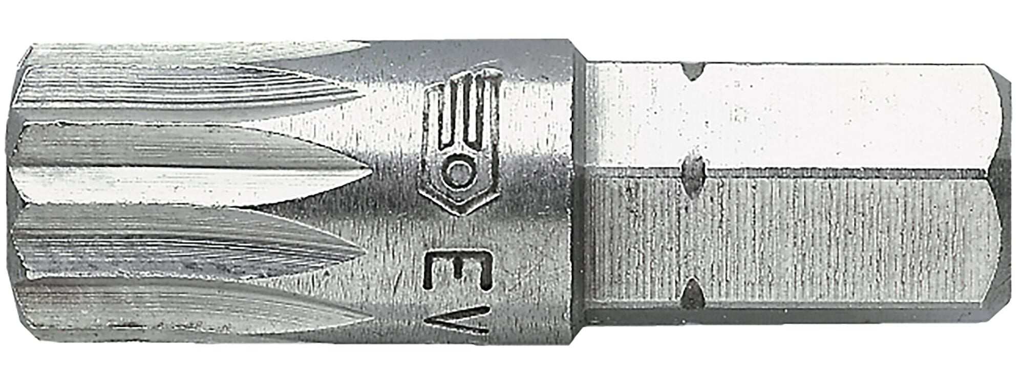 Embout standards série 2 pour vis à empreinte denture multiple XZN 28 mm FACOM EV.206