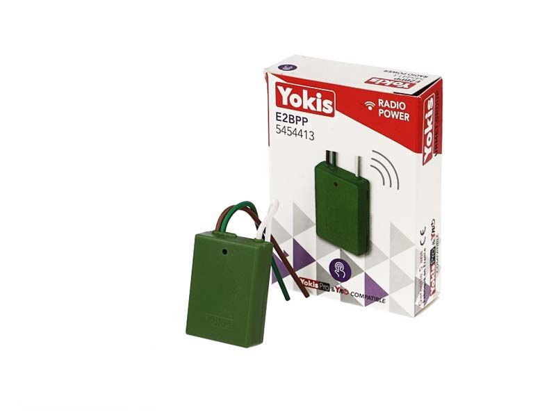 Emetteur encastrable radio 2 canaux POWER Yokis