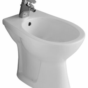 Ensemble bidet VOLTA BLUES - Dimensions bidet 55,5 x 36 cm - Blanc
