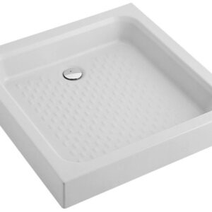 Ensemble receveur O. NOVO BLUES - Dimensions receveur : 70 x 70 cm - Coloris receveur : blanc