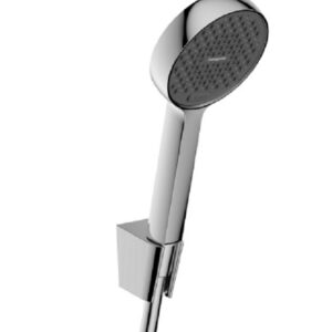 Ensemble support mural et douchette Hansgrohe Activera Select S 95 2jet EcoSmart avec flexible 160 cm