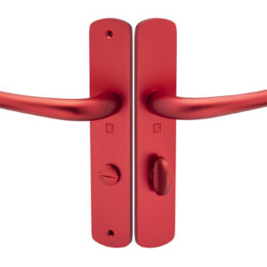 Ensemble sur plaque aluminium SALOME HOME ELEGANCE entraxe 195 mm à condamnation rubis HERACLES B-SALOME-084