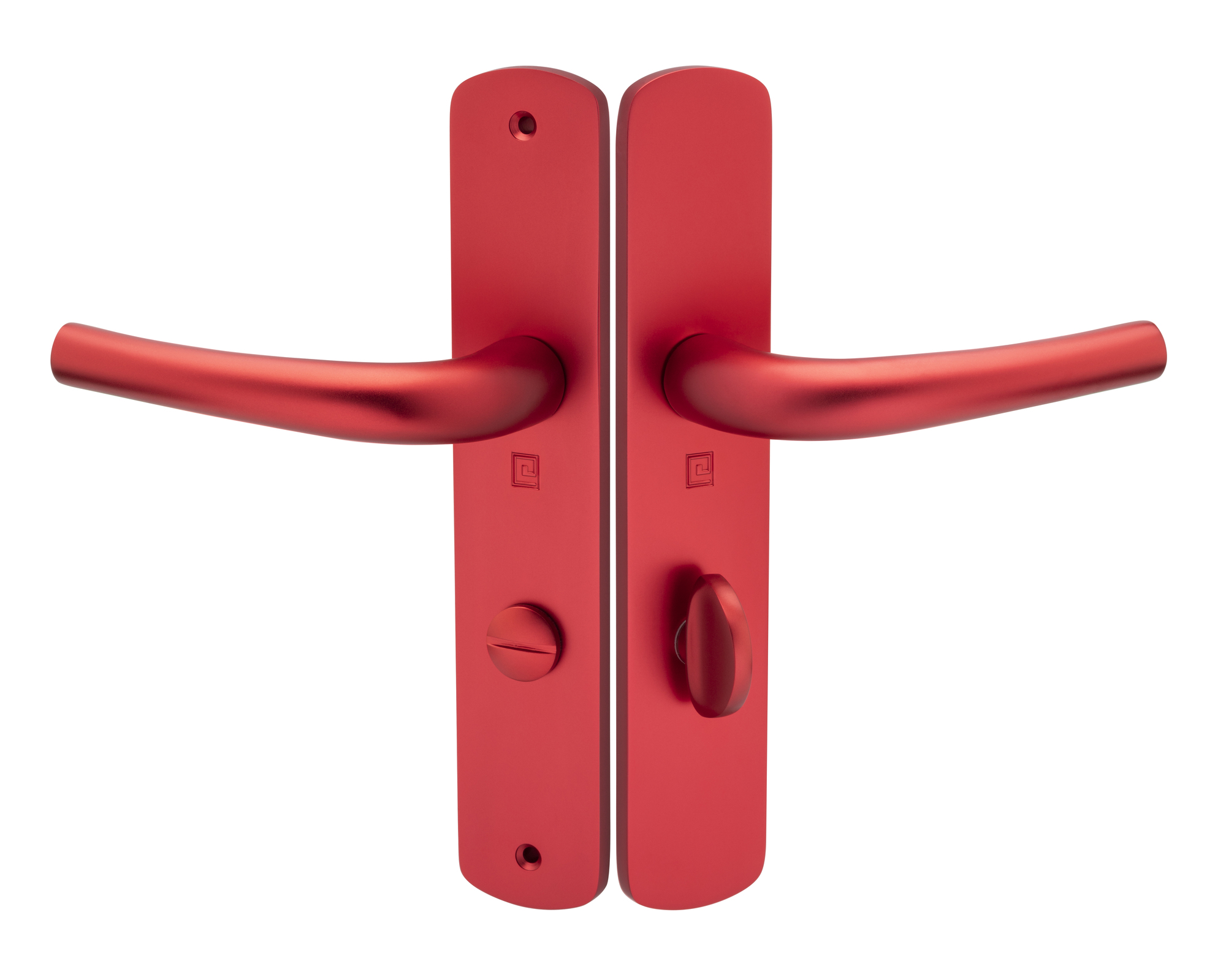 Ensemble sur plaque aluminium SALOME HOME ELEGANCE entraxe 195 mm à condamnation rubis HERACLES B-SALOME-084