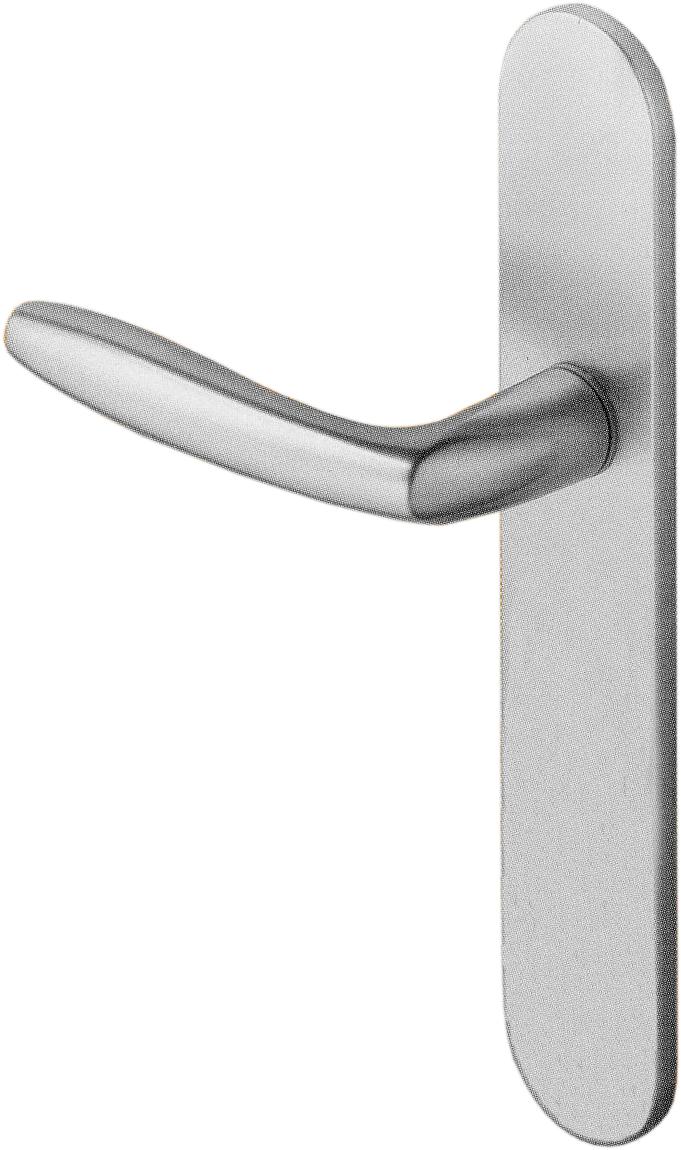 Ensemble sur plaques aluminium Orca bec de cane argent VACHETTE 053891