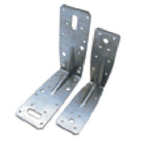 Equerre d'assemblage nervurée 105 x 105 x 90 x 2,5 mm WAELBERS 490444.09