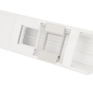 Extension pour adaptateur Quadro pour goulotte Efapel 90 et 110 x 50mm