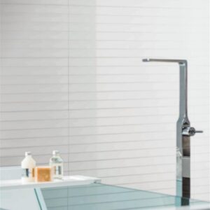 Faïence COLOR ONE /SYSTEM 30x90 cm - 30X90 cm - Blanc brillant rectifié
