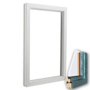 Fenetre mixte BOIS/ALU Fixe