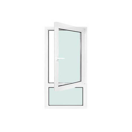 Fenêtre PVC 1 vantail ouverture à la française avec allège fixe