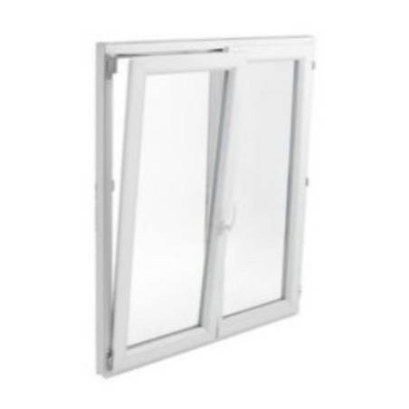 Fenêtre Pvc - 2 Vantaux oscillo battante - Blanc - Double Vitrage - Le Roi de la Fenêtre