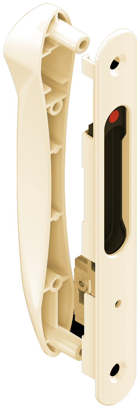 Fermeture encastrée double SILENE beige 1015 LA CROISEE DS DS6796-089