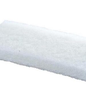 Feutre abrasif blanc de rechange 12x25 - peu abrasif