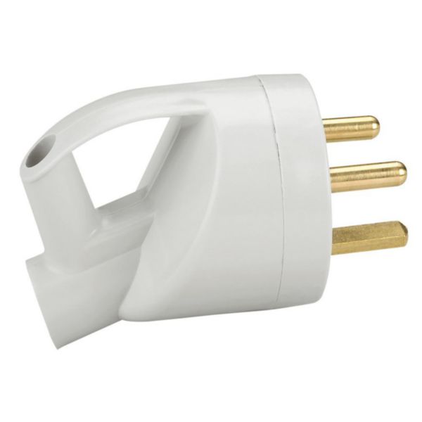 Fiche 2P+T 20 A 400 V à anneau plastique LEGRAND 055002