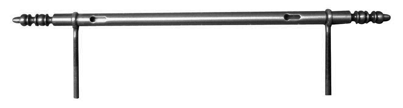 Fiche à lacets N°174 acier poli 488 mm BROS 174A4882