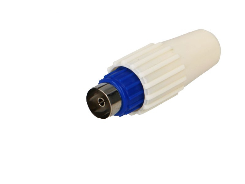 Fiche TV femelle plastique