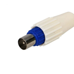 Fiche TV mâle plastique