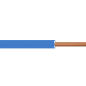 Fil H07VU 2.5² bleu